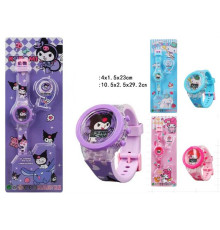 Годинник C 73299 (360) підсвічування, герой, електронний циферблат, силіконовий регульований ремінець, на листі, ВИДАЄТЬСЯ ТІЛЬКИ МІКС ВИДІВ