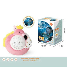 Нічник DF 005 (24/2) підсвічування, мелодії, звуки, проєкція зоряного неба, 2 рема гучності, викрутка, в коробці