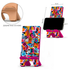 гр Підставка для телефону VG3001-10 (14) "Vladi Toys", дерев’яна, в пакеті