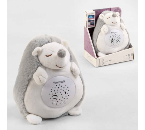 Нічник FM 666-25 (48) "Їжачок", з проектором, колискові мелодії, звуки, в коробці – в наличии! Купите сейчас у KAZKOVA