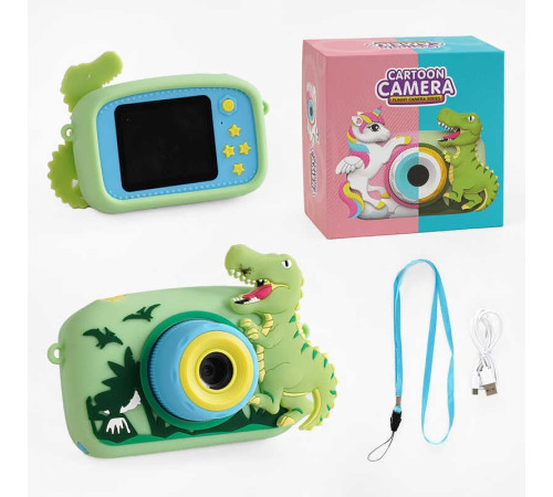 Фотоапарат XL 900 K-P 1 (100) інструкція, дріт для підзарядки, звук, фото, відео, 3 гри, роз’єм для SD карти, ремінець, в коробці