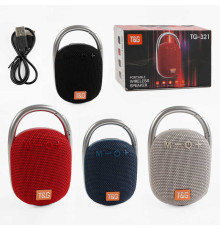 Колонка C 67914 / TG 321 (60) bluetooth, від акумулятора, підсвічування, type c, TF-картка, usb-слот, в коробці, ВИДАЄТЬСЯ ТІЛЬКИ МІКС ВИДІВ