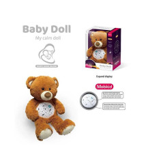 Нічник MBQ 661-13 A (18) “Ведмедик”, підсвічування, мелодії, проєктор, в коробці