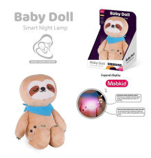 Нічник MBQ 665-9 (36) вбудований акумулятор, USB Type-C кабель, підсвічування, мелодії, нічник, таймер вимкнення, регулювання гучності, в коробці