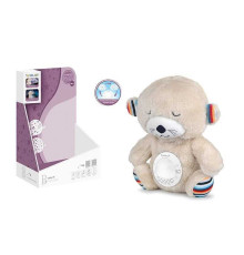 Нічник FM 666-73 (24) “Видра”, сплюшка, дихає, проєктор, 3 накладки, підсвічування, мелодія, звуки, в коробці