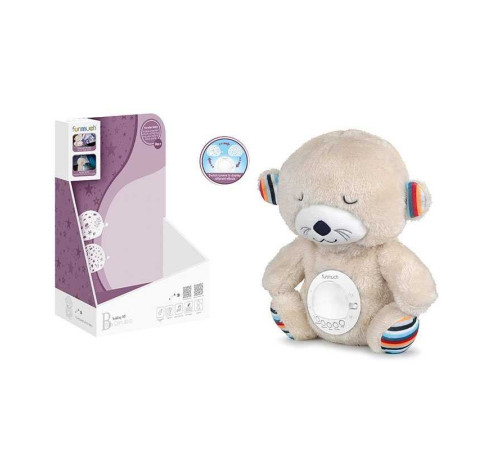 Нічник FM 666-73 (24) “Видра”, сплюшка, дихає, проєктор, 3 накладки, підсвічування, мелодія, звуки, в коробці – в наличии! Купите сейчас у KAZKOVA