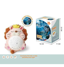 Нічник DF 006 (24/2) підсвічування, мелодії, звуки, проєкція зоряного неба, 2 рема гучності, викрутка, в коробці