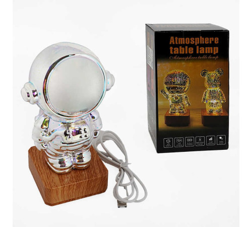 Нічник C 67117 (20) висота 21 см, від мережі, проєкція, в коробці