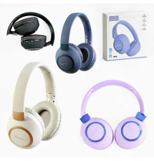Навушники C 64097 (60) 4 кольори, бездротові, Bluetooth, мікрофон, ВИДАЄТЬСЯ ТІЛЬКИ МІКС ВИДІВ, в коробці