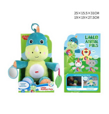 Нічник 1954-4 (24) “Динозаврик”, підсвічування, мелодії, дзеркальце, прорізувач, в коробці