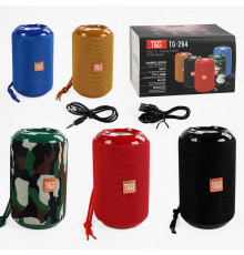 Колонка C 67916 / TG 264 (40) bluetooth, від акумулятора, micro USB, TF-картка, usb-слот, AUX-роз’єм, в коробці, ВИДАЄТЬСЯ ТІЛЬКИ МІКС ВИДІВ