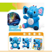 Нічник DH 10 (48/2) "Слоненя", звуки природи, мелодії, підсвічування, регулювання гучності, в коробці