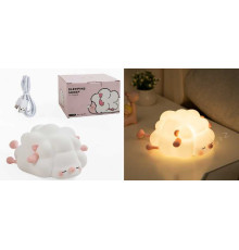 Нічник C 69794 (60) 3 режими, USB Type-C, силіконовий, таймер вимкнення, в коробці