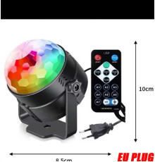 Проєктор C 70881 (100) працює від мережі, пульт керування, зміна кольору та ритму, в коробці