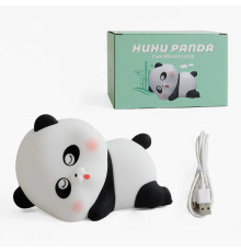 Нічник C 71568 (100) 7 кольорів підсвічування, 2 режими теплого світла, USB Type-C, таймер, силіконовий, в коробці