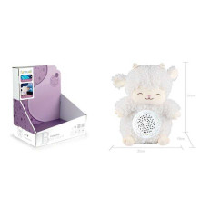 Нічник FM 666-28 (18) "Овечка", проєктор зоряного неба, колискові, звуки природи, таймер, в коробці