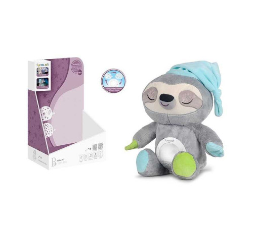 Нічник FM 666-75 (24) “Лінивець”, сплюшка, дихає, проєктор, 3 накладки, підсвічування, мелодія, звуки, в коробці – в наличии! Купите сейчас у KAZKOVA