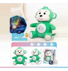 Нічник KC 16 (24) "Мавпочка", звуки природи, мелодії, підсвічування, регулювання гучності, в коробці