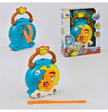 Нічник 7717 (36) "Солодкий сон", проектор, пакування рос. мовою , підсвічування, мелодії, в коробці