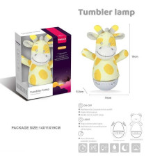 Нелягайко MBQ 663-6 (60) "Жирафа", нічник, колискові мелодії, декілька режимів підсвічування, таймер, знімний чохол, в коробці