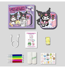 Фотоапарат-принтер M 5 KU (50) 2 кольори, фронтальна камера, дріт micro USB, роз’єм для SD карти, 2 рулони термопаперу, в коробці