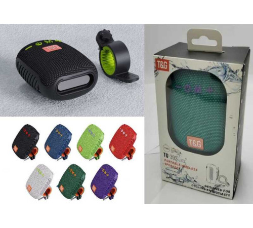 Колонка C 72340 (60) bluetooth, підсвічування, акумулятор 3.7, micro USB, TF-картка, usb-слот, AUX- кабель, тримач, в коробці, ВИДАЄТЬСЯ ТІЛЬКИ МІКС ВИДІВ