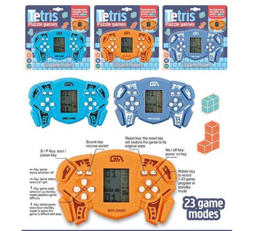 Тетрис 158 C - 4 (240/2) 3 види, 23 ігри, звук, на листі