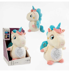 Нічник FM 666-31 (24) "Єдиноріг", проєктор зоряного неба, колискові, звуки природи, таймер, в коробці