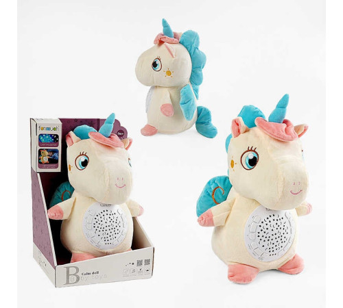 Нічник FM 666-31 (24) "Єдиноріг", проєктор зоряного неба, колискові, звуки природи, таймер, в коробці