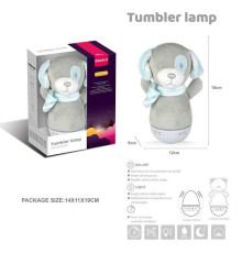 Нелягайко MBQ 663-9 (60) "Собачка", нічник, колискові мелодії, декілька режимів підсвічування, таймер, знімний чохол, в коробці