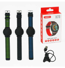 Годинник C 64784 (200) Bluetooth 4.0, кольоровий дисплей 1.44", повідомлення, кроки, будильник, спорт, серцебиття, музика, в коробці, МІКС