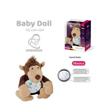 Нічник MBQ 661-9 A (18) “Мавпа”, підсвічування, мелодії, проєктор, в коробці