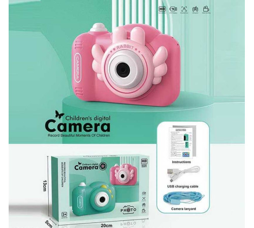 Фотоапарат 1205 A (72) фото, відео, ігри, підтримка карти пам’яті, фронтальна камера, USB-кабель, в коробці