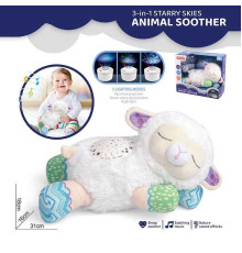 Нічник H 11 (18) “Баранчик”, проєктор, на батарейках, музика, звукові ефекти, підсвітка, в коробці