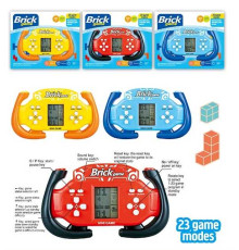 Тетрис 158 C-7 (240/2) 3 види, 23 гри, звук, на батарейках, на листі