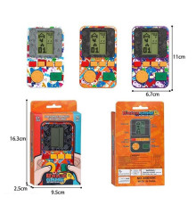 Тетрис XM 0109 C (192) класичні ігри, 2 режими роботи: зі звуком та без, кілька рівнів складності, в коробці, ВИДАЄТЬСЯ ТІЛЬКИ МІКС ВИДІВ