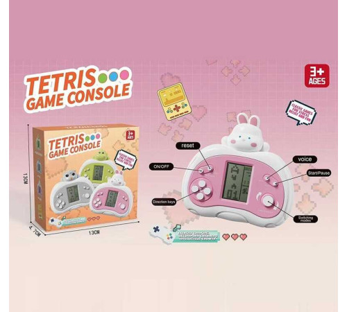 Тетрис BY 6047-7 (120/2) регулювання гучності, класичні ігри, звук, на батарейках, рівні складності, в коробці