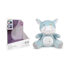 Нічник FM 666-49 (18) "Бегемотик", проєктор зоряного неба, знімний блок, мелодії, заводний механізм, в коробці