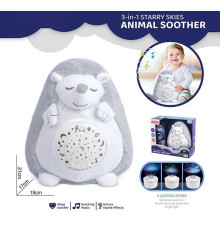 Нічник H 9 (18) “Їжачок”, проєктор, на батарейках, музика, звукові ефекти, підсвітка, в коробці