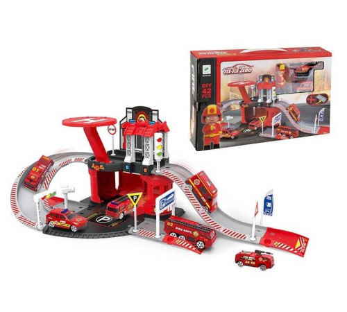 Гараж 660 А-87 (36/2) "Пожежна станція", 42 деталі, 2 поверхи, в коробці – в наличии! Купите сейчас у KAZKOVA