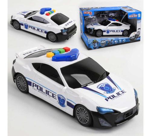 Машина-гараж 660 А-206 (24/2) світлові та звукові ефекти, в коробці