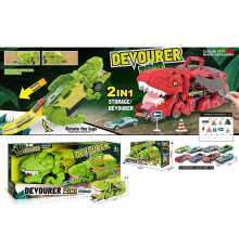 Машина-гараж Y 2126 (36) 3 металопластикові машинки, 2 в 1, ВИДАЄТЬСЯ МІКС, в коробці