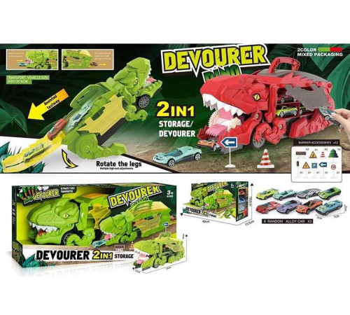 Машина-гараж Y 2126 (36) 3 металопластикові машинки, 2 в 1, ВИДАЄТЬСЯ МІКС, в коробці – в наличии! Купите сейчас у KAZKOVA