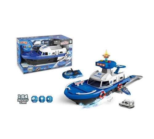 Корабель 660 A-246 (16/2) парковка, звук, підсвічування, інерція, транспорт, масштаб 1:64; в коробці – в наличии! Купите сейчас у KAZKOVA