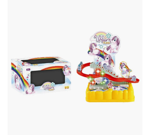 Трек 0912-7 (96/2) “Єдинороги”, підіймач на батарейках, музика, підсвітка, 3 фігурки, автоматичний підіймач, в коробці – в наличии! Купите сейчас у KAZKOVA Трек 0912-7 (96/2) “Єдинороги”, підіймач на батарейках, музика, підсвітка, 3 фігурки, автоматичний підіймач, в коробці – в наличии! Купите сейчас у KAZKOVA