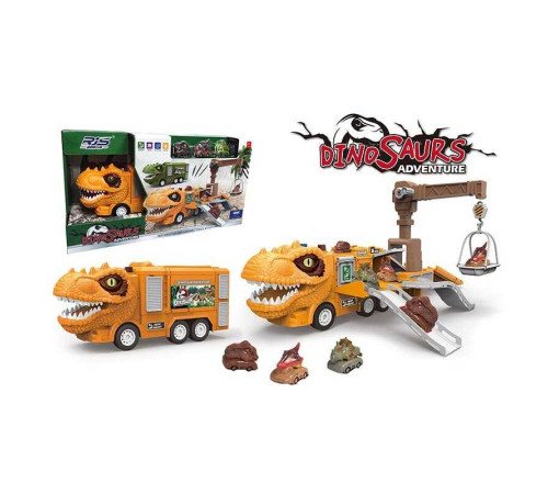 Парковка SJ 692 A-1 (24) інерційний механізм, 3 машинки, підйомний кран, 10 мелодій, звуки роботи, рик, підсвічування, наліпки, інструкція, в коробці – в наличии! Купите сейчас у KAZKOVA