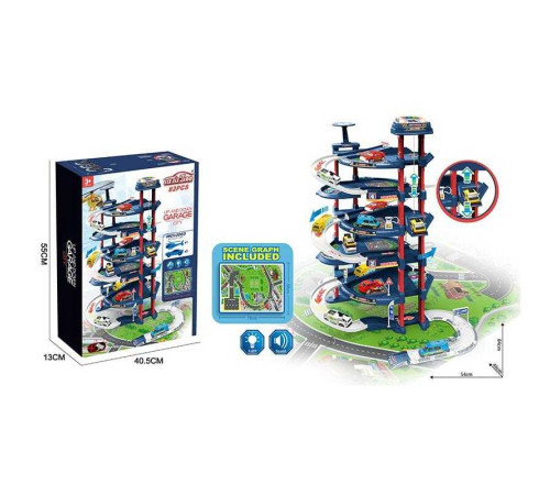 Трек-парковка 660 A-327 (10/2) масштаб - 1:64, автоматичний підіймач, підсвічування, звукові ефекти, металопластикові машинки, наліпки, мапа, в коробці – в наличии! Купите сейчас у KAZKOVA Трек-парковка 660 A-327 (10/2) масштаб - 1:64, автоматичний підіймач, підсвічування, звукові ефекти, металопластикові машинки, наліпки, мапа, в коробці – в наличии! Купите сейчас у KAZKOVA