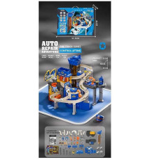 Трек JP 588-12 (6) мелодія, підсвічування, 8 машинок, автоматичний підіймач, автомийка, в коробці