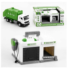 Гараж CLM - 552 (8) «Спецтехніка», рація, світло, звук, в коробці