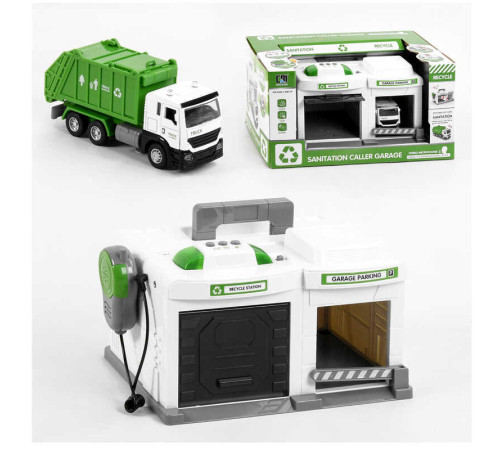 Гараж CLM - 552 (8) «Спецтехніка», рація, світло, звук, в коробці – в наличии! Купите сейчас у KAZKOVA